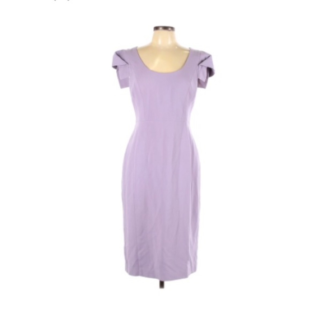 Lavedar black halo dress